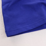 Hellstar Resurretion Printed Short Sleeve Vintage Washed Old Cotton Round Neck Loose T-Shirt