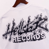 Hellstar Sounds Like Heaven Printed Short Sleeve Cotton Round Neck Loose T-Shirt