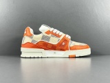 Louis Vuitton Trainer Fashion Low Casual Board Shoes Men Rendering Sneakers