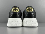 Gucci Chunky B Classic Daddy Shoes Unisex Fashion Biscuit Sneakers Shoes Black White
