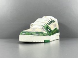 Louis Vuitton Trainer Fashion Low Casual Board Shoes Men Rendering Sneakers