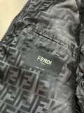 Fendi Unisex Waistpack Decorative Down Vest Coat