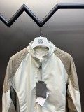 Dior Contrasting Pilot Jacket Men Zip Jacket