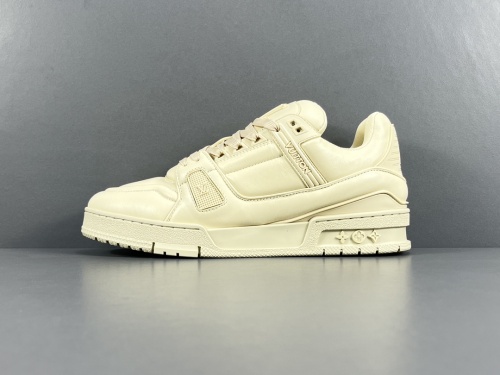 Louis Vuitton Trainer Fashion Low Casual Board Shoes Men Rendering Sneakers