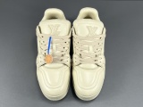 Louis Vuitton Trainer Fashion Low Casual Board Shoes Men Rendering Sneakers