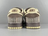Nike DUNK SB Low Tweed Men Casual Sneakers Anti Slip Wear Resistant Cricket Shoes
