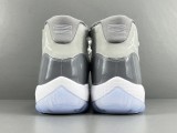 Jordan Air Jordan 11 Retro Cool Grey Unisex Basketball Sneakers Shoes