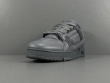 Louis Vuitton Trainer Fashion Low Casual Board Shoes Men Rendering Sneakers