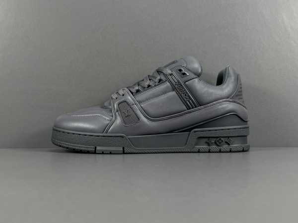 Louis Vuitton Trainer Fashion Low Casual Board Shoes Men Rendering Sneakers