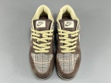 Nike DUNK SB Low Tweed Men Casual Sneakers Anti Slip Wear Resistant Cricket Shoes