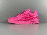 Louis Vuitton Trainer Fashion Low Casual Board Shoes Men Rendering Sneakers