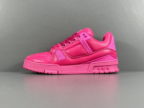 Louis Vuitton Trainer Fashion Low Casual Board Shoes Men Rendering Sneakers