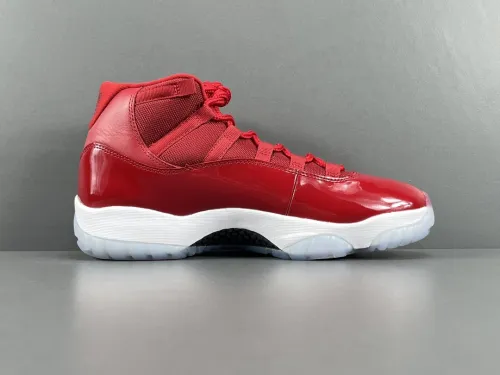 Air Jordan AJ11 Men High Basketball Sneakers Red Shoes