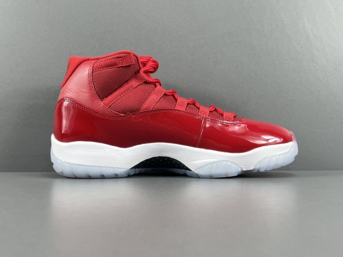 Air Jordan AJ11 Men High Basketball Sneakers Red Shoes