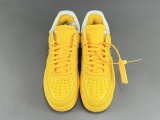 Off-White X Nike Air Force 1 LOW Lemonads Men Casual Sneakers Fashion Street Sports Board Shoes