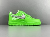 Off-White X Nike Air Force 1 LOW Green Men Casual Sneakers Fashion Street Sports Board Shoes
