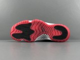Jordan Air Jordan 11 Retro Bred Unisex Basketball Sneakers Shoes