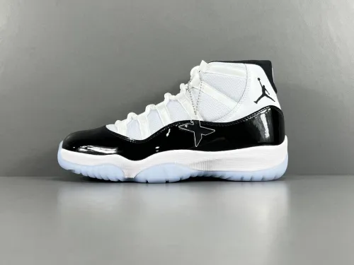 Jordan Air Jordan 11 Retro Concord Unisex Basketball Sneakers Shoes