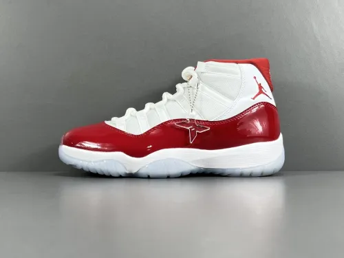 Jordan Air Jordan 11 Retro Varsity Red Unisex Basketball Sneakers Shoes