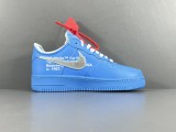 Off-White X Nike Air Force 1 LOW MCA Men Casual Sneakers Fashion Street Sports Board Shoes