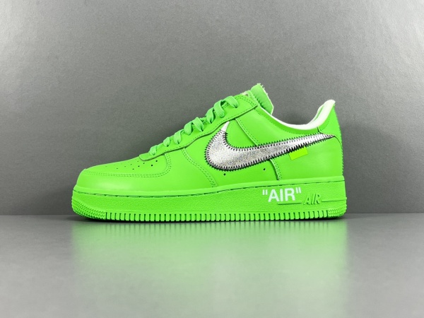 Off-White X Nike Air Force 1 LOW Green Men Casual Sneakers Fashion Street Sports Board Shoes