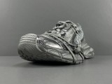 Balenciaga Track 3XL Mesh Sneakers Unisex Sports Jogging Shoes Silver Grey