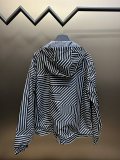 Fendi Shadow Pattern Gradient Two Sided Jacket Men Blue Technology Two sided Windbreaker Jacket