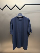 Louis Vuitton Jacquard Sleeved Woolen Short Sleeve Unisex Casual Street T-Shirts