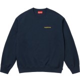 Supreme NYC Crewneck Pullover Letter Embroidered Logo Sweatshirts