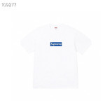 Supreme SEOUL BOX LOGO Tee Short Sleeve Unisex Street Casual T-Shirts