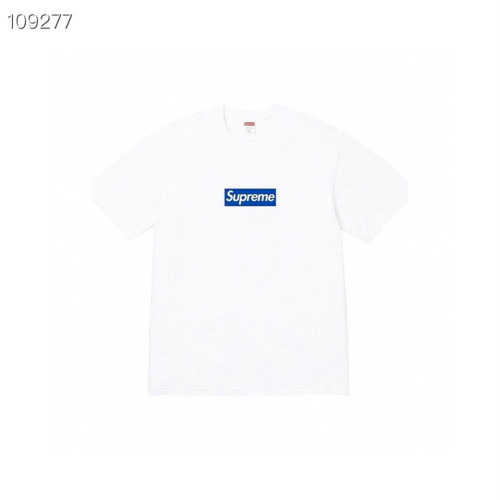 Supreme SEOUL BOX LOGO Tee Short Sleeve Unisex Street Casual T-Shirts