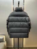 Givenchy Classic Fashion Goose Down Jacket Unisex Full Logo Print Hooded Down Coats