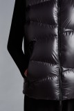 Moncler Tago Unisex Zip Down Vest Classic Standing Collar Down Vest Coats