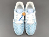 Louis Vuitton Trainer Fashion Low Casual Board Shoes Men Rendering Sneakers