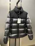 Moncler Classic Standing Collar Fashion Down Jacket Men Full Zip Down Jacket Coats