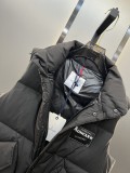 Moncler Classic Ragot Comfortable Breathable Hooded Down Vest Unisex Fashion Down Coats