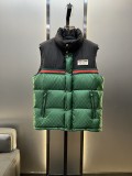 Gucci Unisex Simple Elegant Standing Collar Down Vest