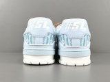 Louis Vuitton Trainer Fashion Low Casual Board Shoes Men Rendering Sneakers