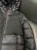 Moncler Classic Standing Collar Down Jacket Unisex Full Zip Hoodie Down Jacket