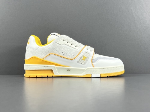 Louis Vuitton Trainer Fashion Low Casual Board Shoes Unisex Rendering Sneakers