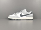 NIKE DUNK LOW Light Smoke Grey Fashion Unisex Casual Sneakers Street Sports Board Shoes