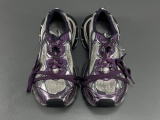 Balenciaga Track 3XL Mesh Sneakers Unisex Sports Jogging Shoes Purple