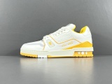 Louis Vuitton Trainer Fashion Low Casual Board Shoes Unisex Rendering Sneakers