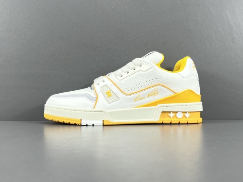 Louis Vuitton Trainer Fashion Low Casual Board Shoes Unisex Rendering Sneakers