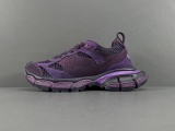 Balenciaga Track 3XL Mesh Sneakers Unisex Sports Jogging Shoes Purple