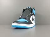 Nike Air Jordan 1 High OG UNC University Blue Toe AJ1 Unisex Casual Basketball Sneakers Shoes