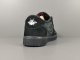 Nike X Travis Scott X Air Jordan 1 Low Black/Phantom Unisex Retro Casual Running Shoes