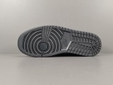 Nike X Travis Scott X Air Jordan 1 Low Black/Phantom Unisex Retro Casual Running Shoes