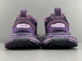 Balenciaga Track 3XL Mesh Sneakers Unisex Sports Jogging Shoes Purple