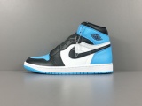 Nike Air Jordan 1 High OG UNC University Blue Toe AJ1 Unisex Casual Basketball Sneakers Shoes